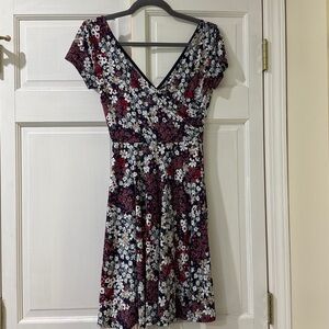 Floral V-Neck Dress